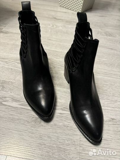 Полусапоги женские натуральная кожа