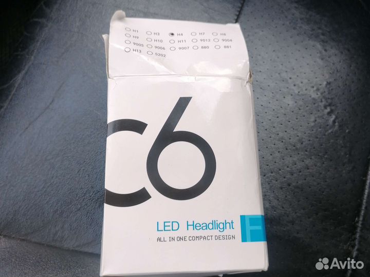 Лед лампочки h4