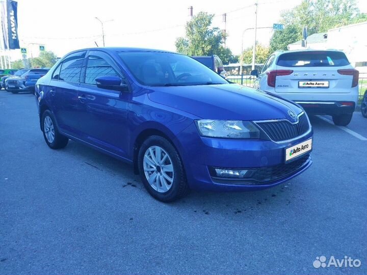 Skoda Rapid 1.6 МТ, 2017, 127 302 км