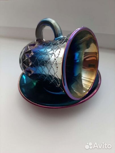 Чашка с блюдцем