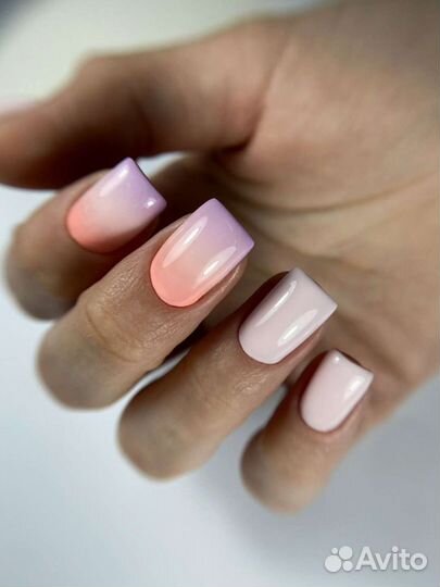 Укрепление, наращивание ногтей, маникюр.Центр