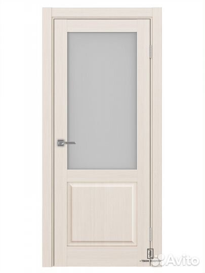 Дверь межкомнатная остекленная Оптима Порте 