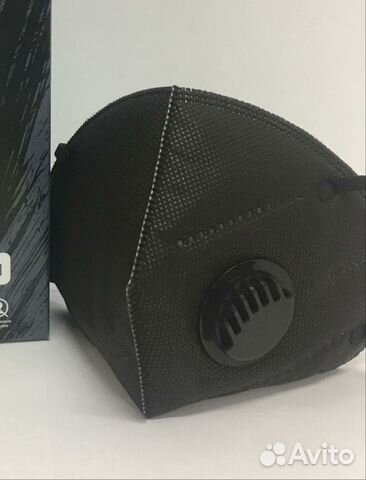 Маска-респиратор с клапаном выдоха многоразовая ма