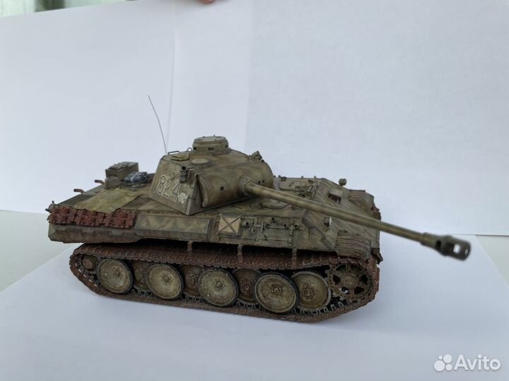 Готовая модель танка 1 35