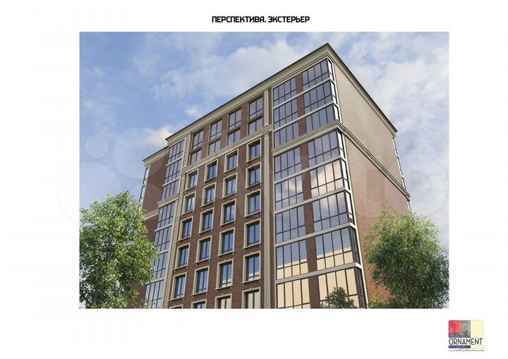 2-к. квартира, 78,4 м², 7/10 эт.