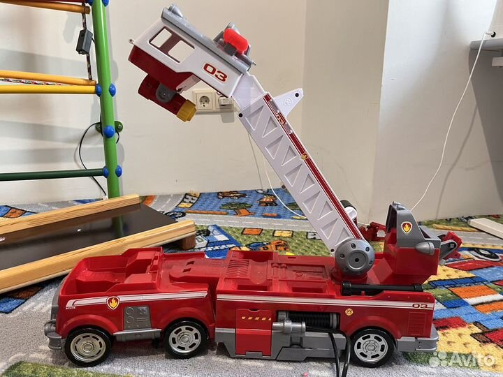 Большая пожарная машина щенячий патруль