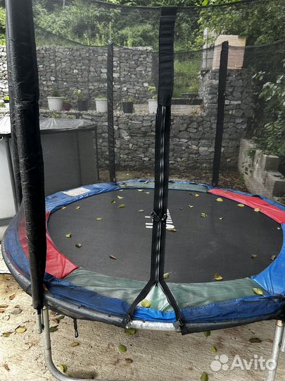 Батут с сеткой