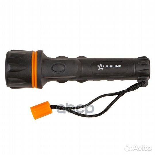 Фонарь прорезиненный на батарейках LEDx3 AFL301