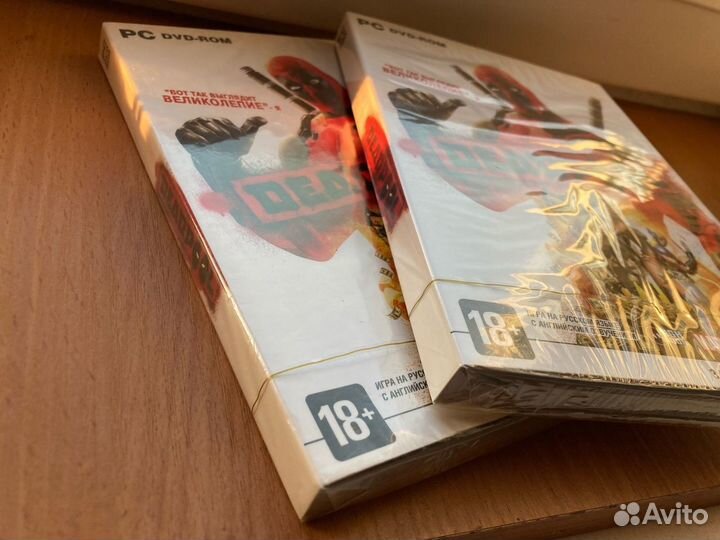 Deadpool PC (Steam) sealed DVD box