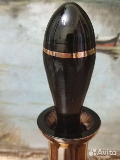 Графин и 6 рюмок,Богемия,Чехословакия