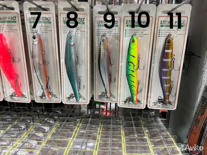 Воблеры Strikе Рrо Inquisitor 110 sр на щуку