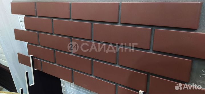 Фасадные панели Grand Line Кирпич Клинкерный 
