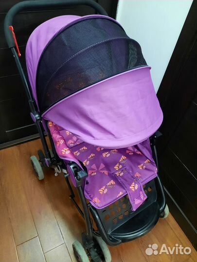 Прогулочная коляска трость бу