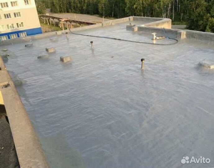 Гидроизоляция фундамента полимочевиной