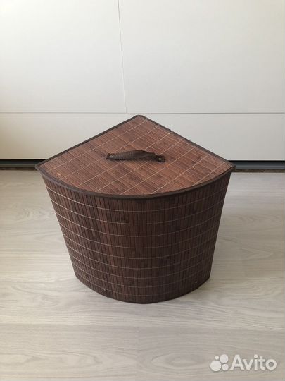 Корзина для белья угловая