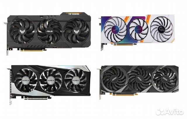 Gddr6X RTX 3060 Ti gddr6X 8GB - разные NEW