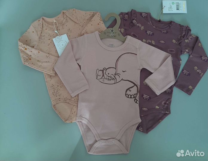 Пакет одежды для девочки р74-80 Дания Сток