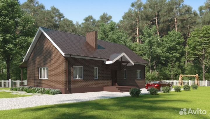 Альбом Готовый проект дома - 109,33 м2