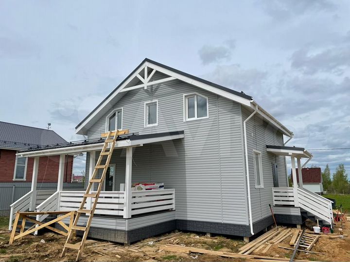 Дом 130 м² на участке 6 сот.