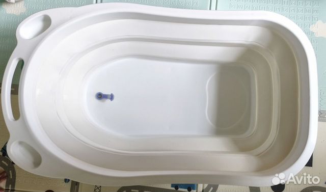 Ванночка для купания складная с матрасиком объявление продам