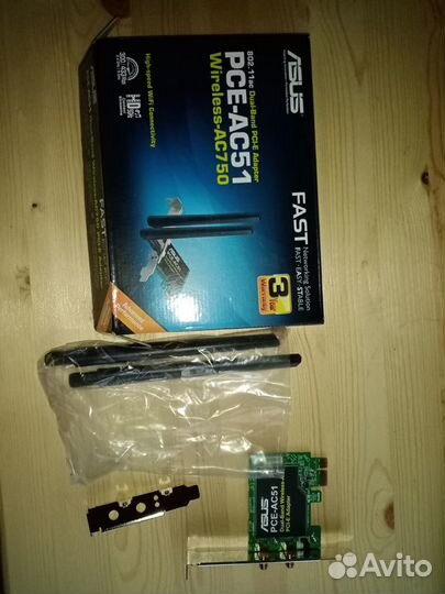 Сетевая карта asus PCE-AC51
