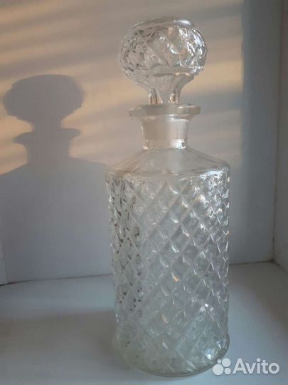 Хрустальный графин штоф СССР