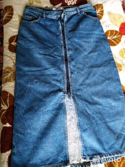 Юбка джинсовая