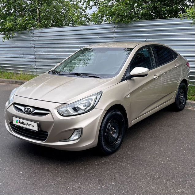 Hyundai Solaris 1.6 MT, 2011, 376 553 км