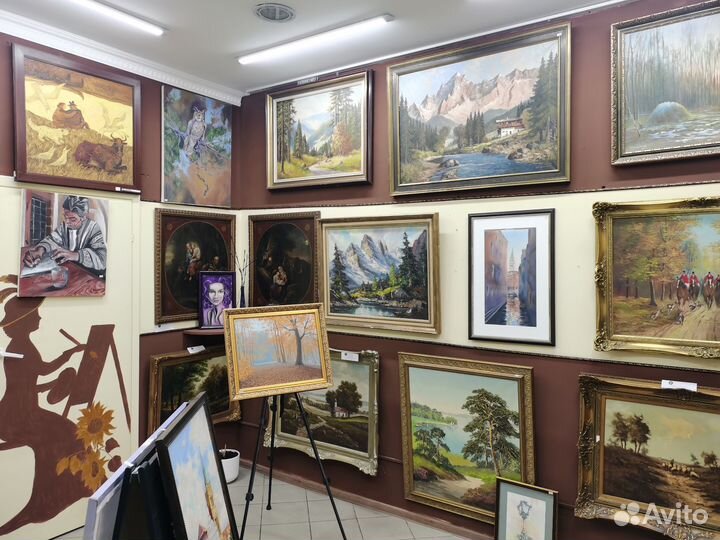 Картина маслом на холсте