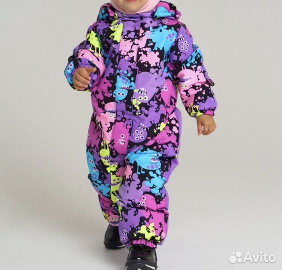 Зимний комбинезон для девочки