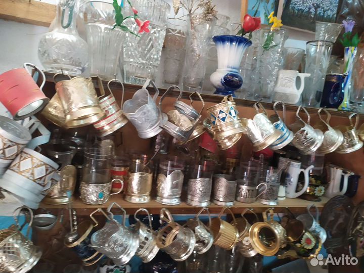 СССР подстаканники стаканы