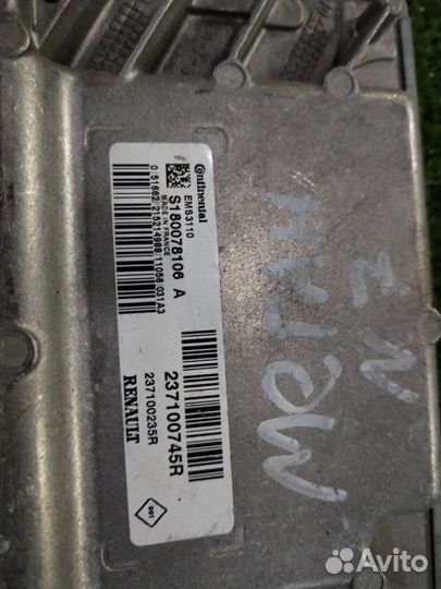 Блок управления двс Renault Megane Iii