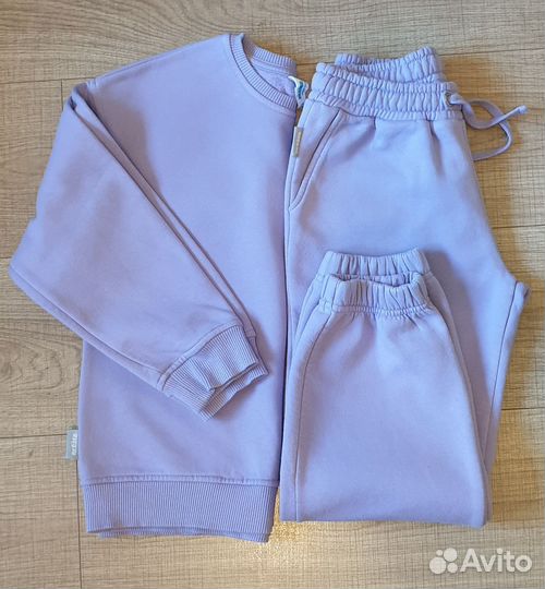 Детский костюм с начесом 128