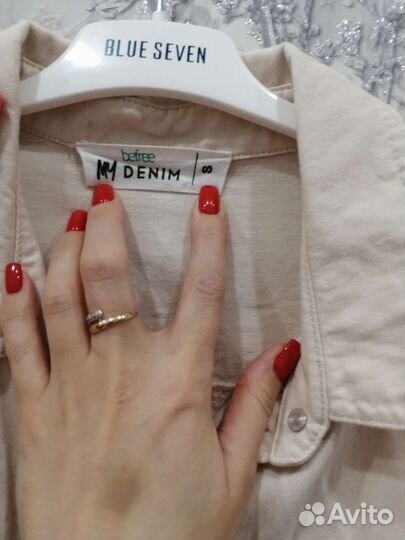 Платье рубашка 44-46 размер