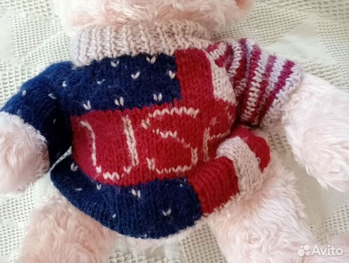 Игрушка Мишка Тедди розовый