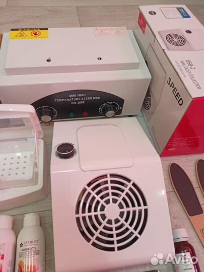 Маникюрный набор с аппаратом Стронг и сухожар