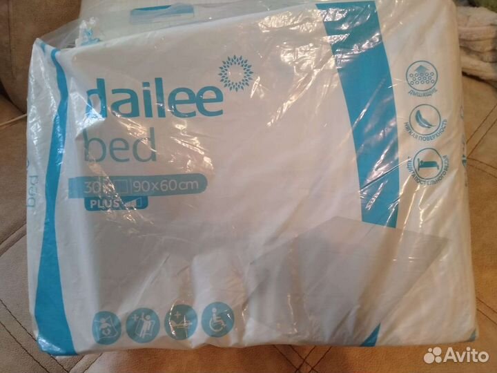 Пеленки одноразовые 60х90 30 штук