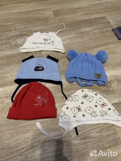 Шапки, чепчики детские