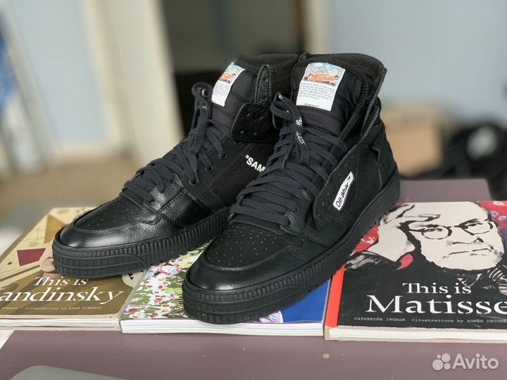 Off-White Court 3.0 High-top sneakers оригинал