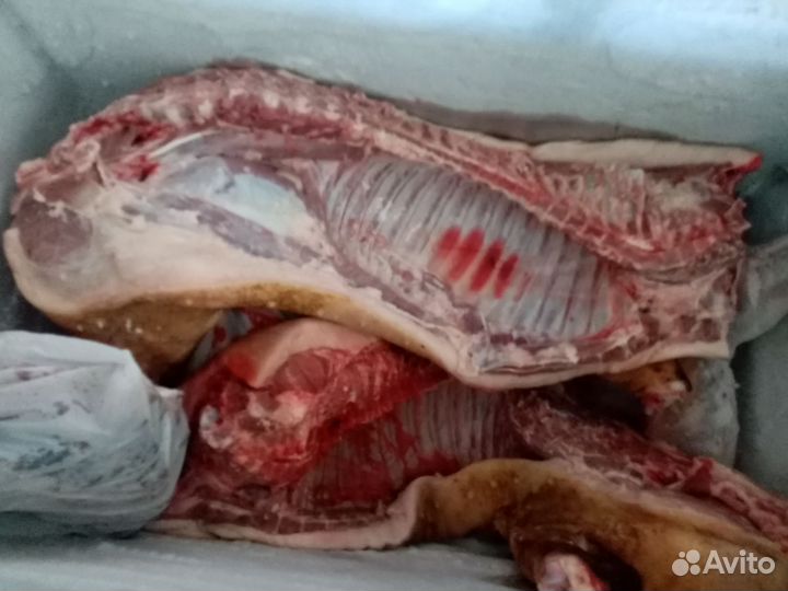 Мясо свинины домашнее
