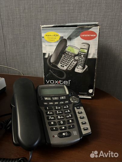 Проводной стационарный телефон