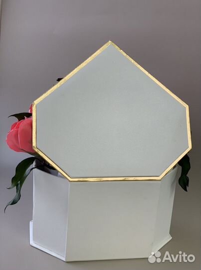 Коробочка с мыльными розами