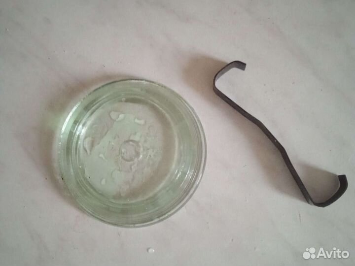 Крышка стеклянная для консервирования, СССР