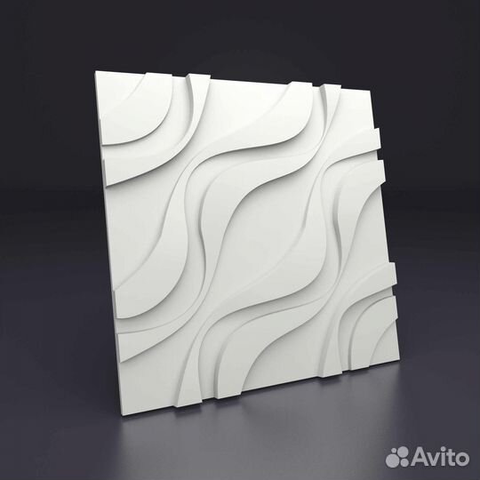 Гипсовая 3D панель 