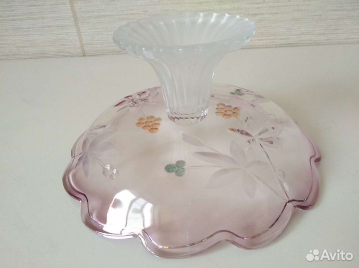 Ваза для конфет/фруктов на ножке