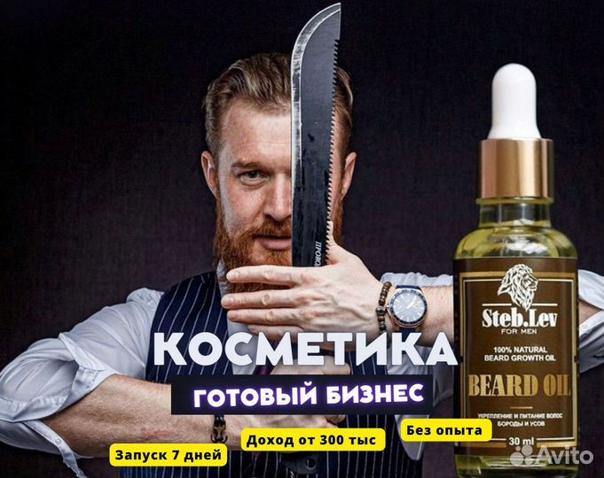 Продаю готовый бизнес на производстве косметики