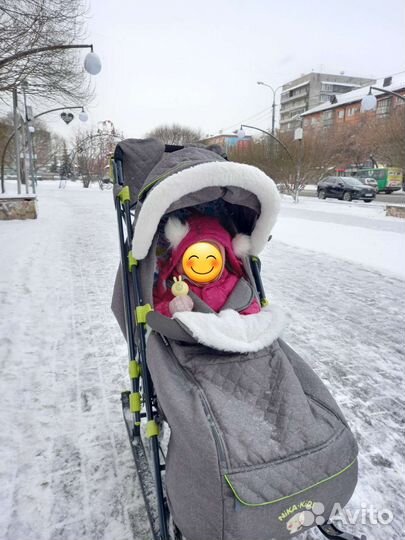 Санки коляска ника