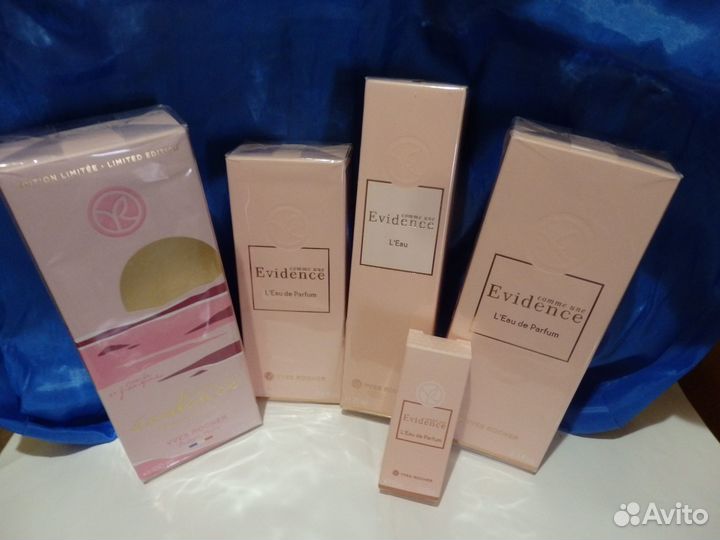 Парфюм. Как явность (Эвиденс) Ив Роше новые