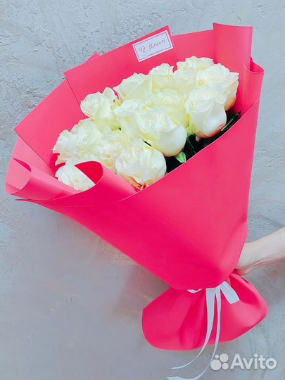 Цветы Розы Букет из 25 роз Эквадор.Доставка Цветы