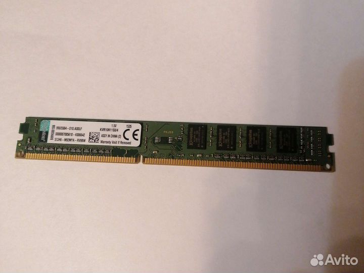 Модуль памяти Kingston valueram DDR